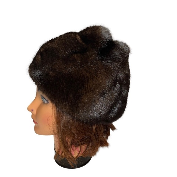 Vintages Women Natural Fur Hat main image 5
